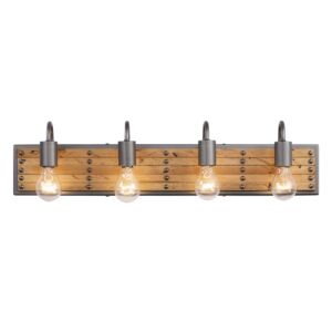 Ella Jane 4-Light Bathroom Vanity Light in New Bronze