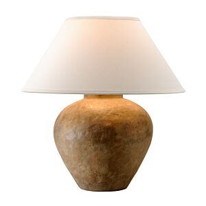 Calabria 1-Light Table Lamp in Sienna