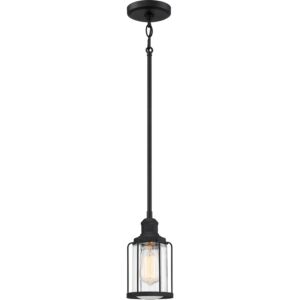 Ludlow 1-Light Mini Pendant in Earth Black