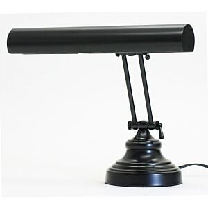 Advent 2-Light Piano with Desk Lamp in Black