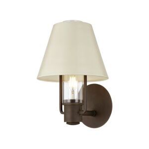 Kindle 1-Light Wall Sconce in Brz