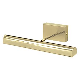 Battery Operated Classic LED Polished Brass Picture Light