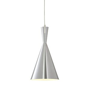 Matteo Mulinare Collections 1-Light Pendant Light In Brushed Nickel