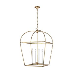 Stonington 4 Light Chandelier in Antique Gild by Chapman & Myers