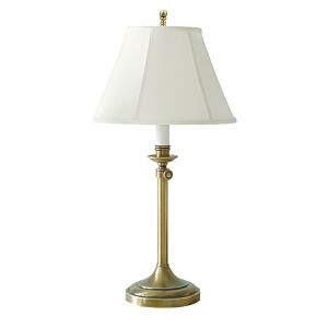 Club 1-Light Table Lamp in Antique Brass