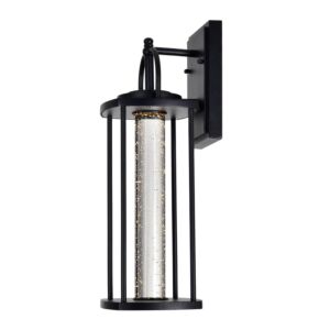 CWI Lighting Greenwood Greenwood LED Outdoor Black Wall Lantern