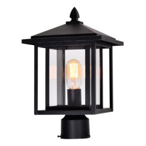 CWI Lighting Crawford Crawford 1 Light Black Outdoor Lantern Head