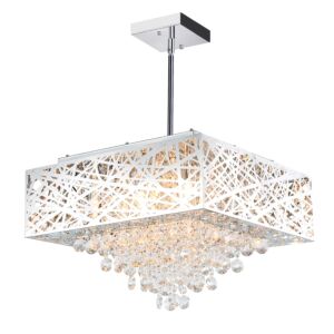CWI Lighting Eternity 9 Light Chandelier with Chrome Finish