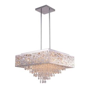 CWI Eternity 12 Light Chandelier With Chrome Finish