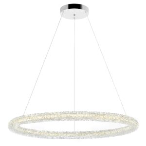 CWI Lighting Arielle LED Chandelier with Chrome Finish