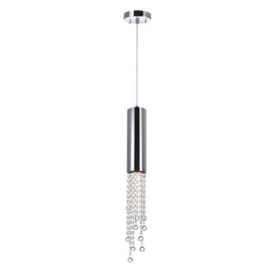 CWI Lighting Extended 1 Light Down Mini Pendant with Chrome finish