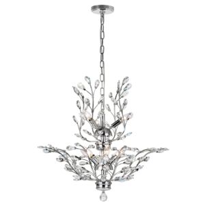 CWI Lighting Ivy 9 Light Chandelier with Chrome finish