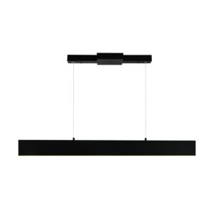 CWI Lighting Krista LED Chandelier with Satin Black Finish