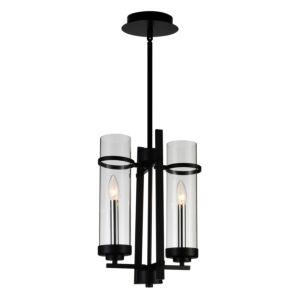 CWI Sierra 2 Light Up Mini Pendant With Black Finish