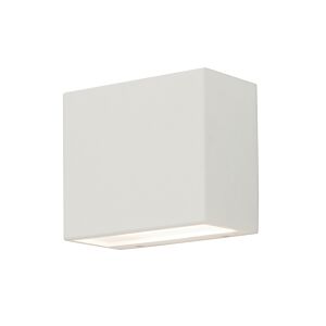 Dakota LED Outdoor Wall Sconce in White