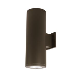 Cube Arch 1-Light LED Wall Sconce in Bronze