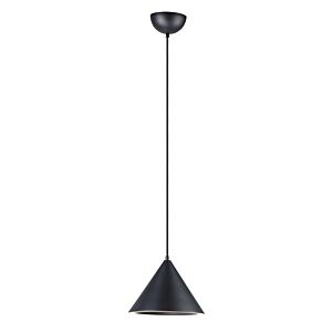 Abyss 1-Light LED Mini Pendant in Black