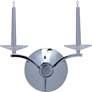 ET2 Circolo 2 Light Wall Light, Polished Chrome