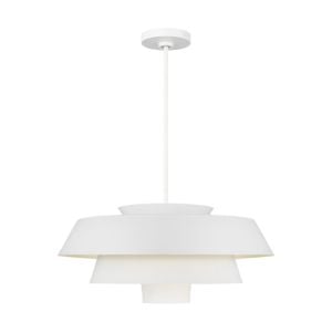 Visual Comfort Studio Brisbin Pendant Light in Matte White And Matte White by Ellen Degeneres