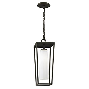Troy Mission Beach 19 Inch Pendant Light in Textured Black