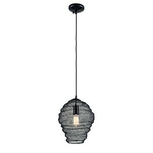 Wabi Sabi 1-Light Pendant in Black