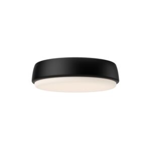 Laval LED Flush Mount in Matte Black