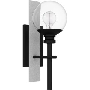 Gladstone 1-Light Outdoor Wall Mount in Earth Black