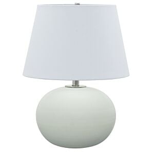 Scatchard 1-Light Table Lamp in White Matte