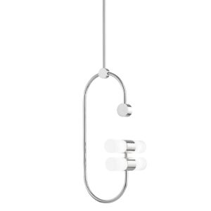  Rae Pendant Light in Polished Nickel