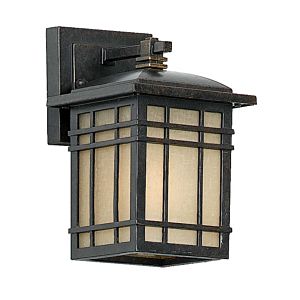 Hillcrest 1-Light Outdoor Wall Lantern in Imperial Bronze