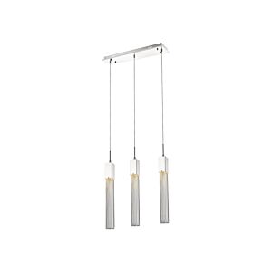 Boa 3-Light Pendant in Polished Chrome