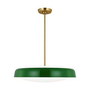 Draper 3-Light Pendant in Green