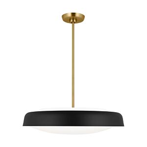 Draper 3-Light Pendant in Midnight Black