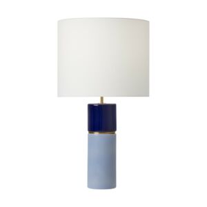 Cade 1-Light Table Lamp in Polar Blue