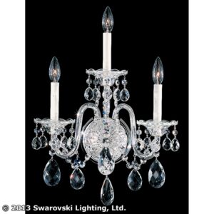 Sterling 3-Light Wall Sconce in Silver