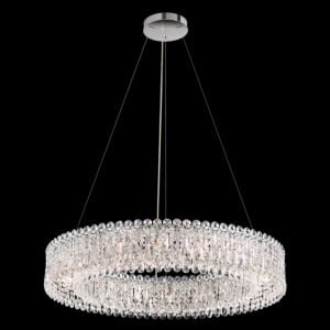 Sarella 18-Light Pendant in Antique Silver