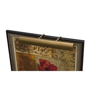 House of Troy Traditional 30 Inch Weathered Brass Picture Light