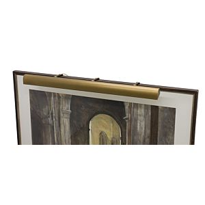 House of Troy Traditional 42 Inch Weathered Brass Picture Light