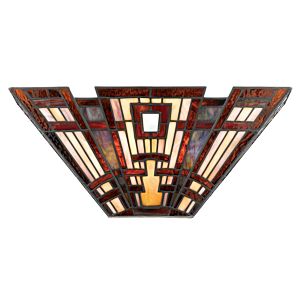 Quoizel Classic Craftsman Tiffany Wall Sconce