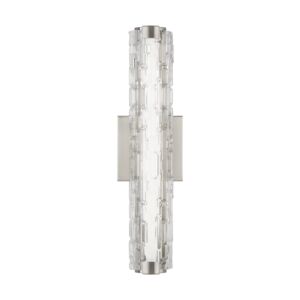 Cutler 1-Light LED Wall Sconce in Satin Nickel