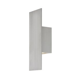 Icon 1-Light LED Wall Light in Brushed Aluminum