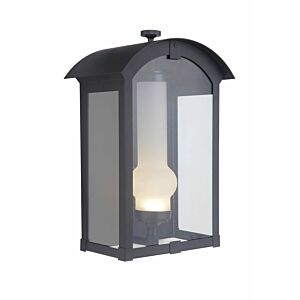 Craftmade Montcrest 15" Outdoor Wall Light in Midnight