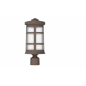 Craftmade Composite Lanterns 17" Outdoor Post Light in Bronze