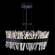 Allegri Glacier 32" LED Pendant in Matte Black