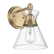 Malta 1-Light Wall Sconce in Brushed Champagne Bronze