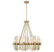 Biltmore 8-Light Chandelier in Warm Brass