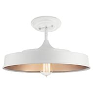 One Light Semi Flush Mount by Kichler