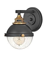 Fletcher 1-Light LED Bathroom Vanity Light in Black