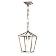 DVI Lundy'S Lane 1-Light Mini-Pendant in Multiple Finishes and Satin Nickel