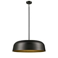 DVI Tuque 1-Light LED Pendant in Graphite